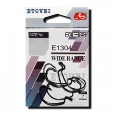 Крючки Etovei Wide Range E1304 №1/0 (оффсетный)